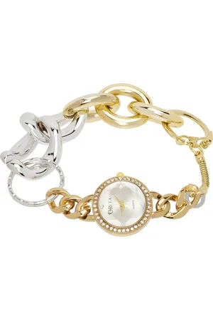 BLESS Silver & Gold Regular Bracelet Watch