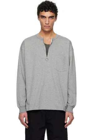 NANAMÍCA Gray Half Zip L/S T-shirt