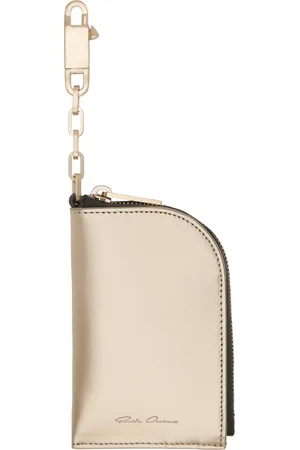 Rick Owens Gold Hollywood Hook Wallet
