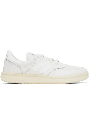 New Balance White T500 Sneakers