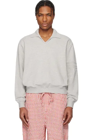 BODE Gray Crew Polo