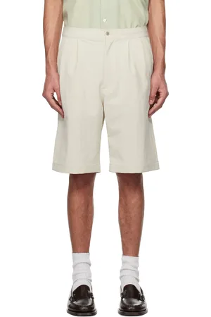 NANAMÍCA Beige Double Pleats Shorts
