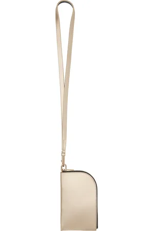 Rick Owens Gold Hollywood Neckwallet