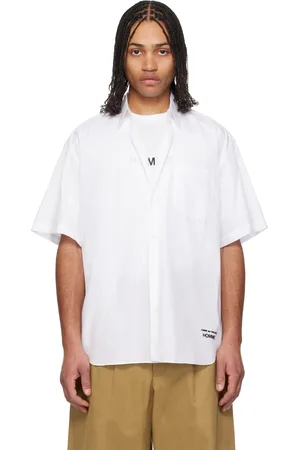 Comme des Garçons Cotton Broad Short Sleeve Shirt
