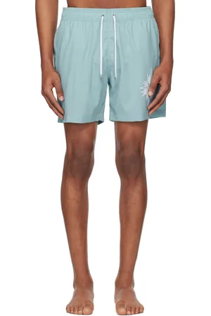 AMIRI Blue Starburst Swim Shorts