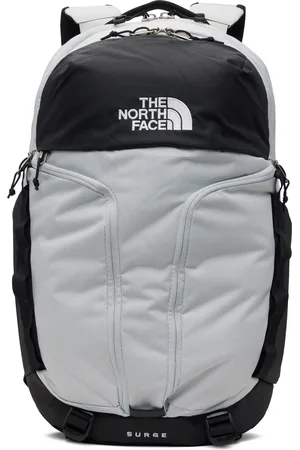 The North Face Gray & Black Surge Backpack