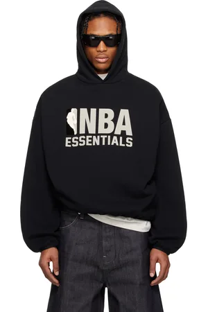 FEAR OF GOD Black NBA Pull Over Hoodie