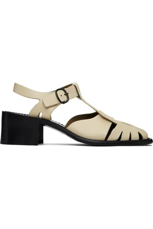 Hereu Beige Pesca Heeled Sandals