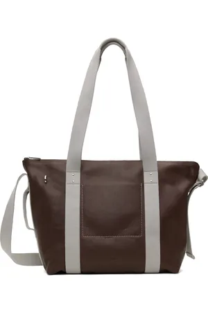 Rick Owens Brown Hollywood Trolley Tote