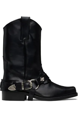 TOGA VIRILIS SSENSE Exclusive Hard Leather Boots