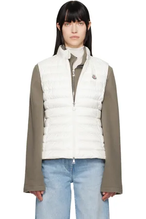 Moncler White Igens Down Vest