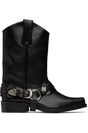 TOGA VIRILIS SSENSE Exclusive Brown Harness Boots