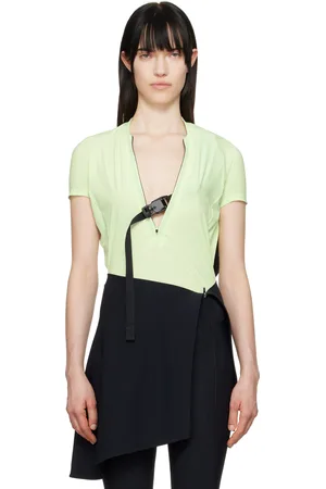 JOHANNA PARV Green Drape T-shirt