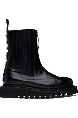 TOGA VIRILIS SSENSE Exclusive Leather Chelsea Boots