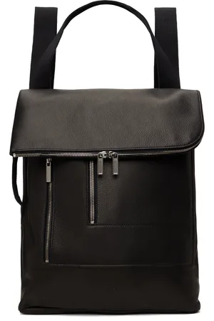 Rick Owens Black Hollywood Cargo Backpack