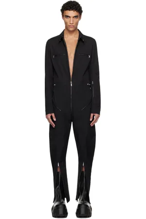 Rick Owens Black Hollywood Headon Jumpsuit