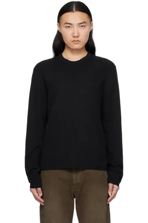 RAG&BONE Black Harvey Crew Sweater
