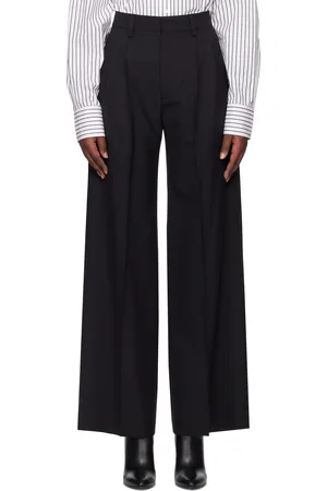 Filippa K Black Darcey Wool Trousers