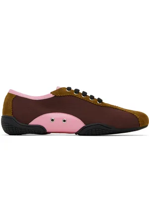 Nicole Saldanã Burgundy & Tan Simone Sneakers
