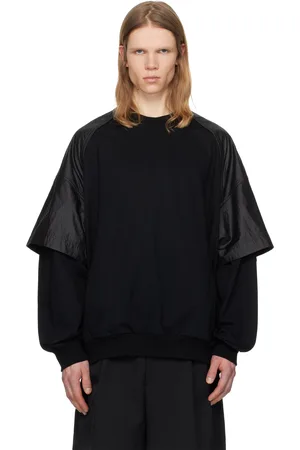 JUUN.J Nylon Dual Layer Sweatshirt