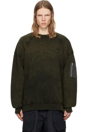 JUUN.J Deep Dyed Shoulder Padded Sweatshirt