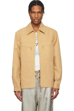 Casablanca Tan Zip Jacket