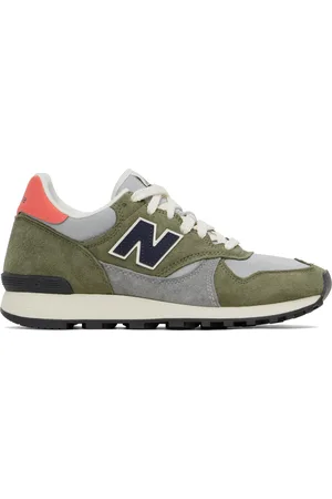 New Balance Khaki & Gray U475 Sneakers