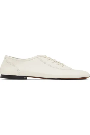 WALES BONNER Off-White Lace-Up Oxfords