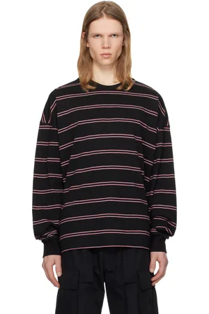 JUUN.J Pin Stripe Long Sleeve T-shirt