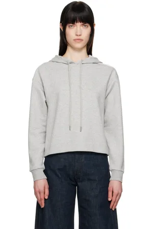 Max Mara Gray Angora Hoodie