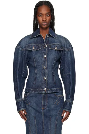 Sportmax Indigo Filato Denim Jacket
