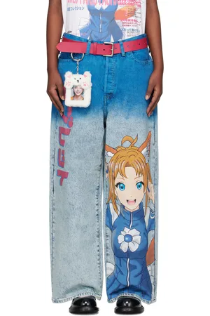 DOUBLET Anime Jeans