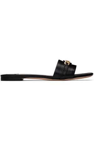 Tom Ford Black Leather Sandals