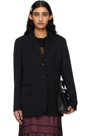 Simone Rocha Cut-Out Bow Detail Blazer