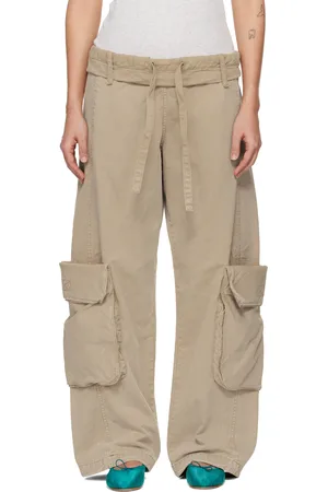 OPEN YY Washed Rolled Cargo Pants