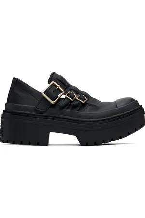 Converse Black Chuck Taylor All Star Mary Jane Platform Sneakers