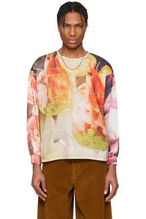Chopova Lowena Multicolor Shrimp Cocktail Oversized Jersey T-shirt
