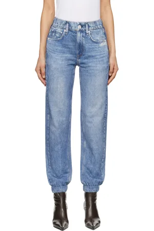 RAG&BONE Blue Miramar Terry Jogger Sweatpants