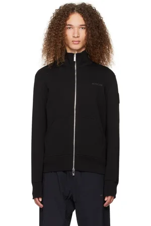 Moncler Black Bonded Sweatshirt