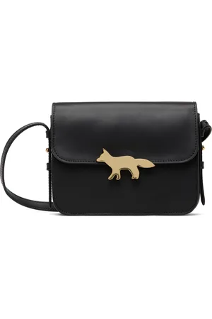 Maison Kitsuné Black Edie Bag