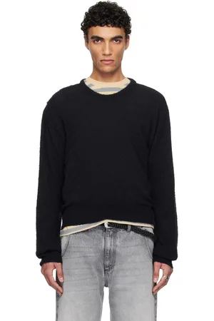 mfpen Black Phrase Knit Sweater