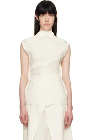 Issey Miyake Off-White Ample Top