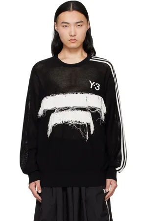 Y-3 Graphic Knit Crew Sweater