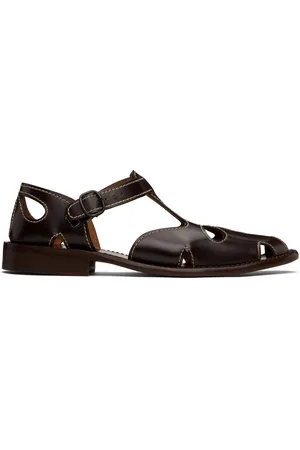Hereu Brown Floreta Sandals