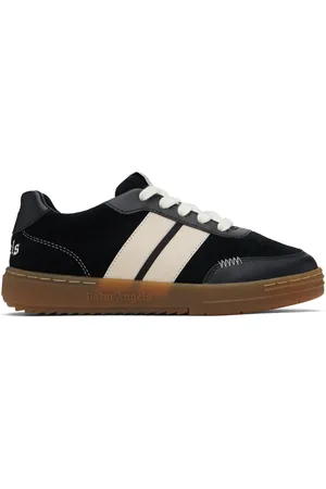 Palm Angels Kids Black Palm Beach University Sneakers