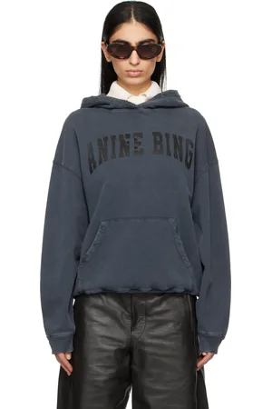 ANINE BING Black Harvey Hoodie