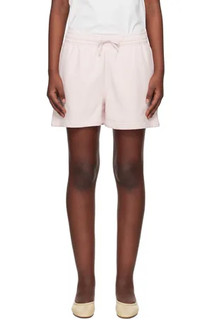 Maison Kitsuné Pink Baby Fox Patch Regular Jog Shorts