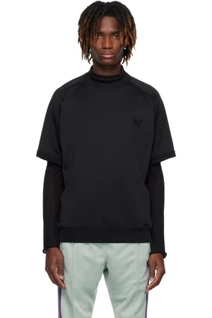 Pins & Needles Black Mock Neck T-shirt