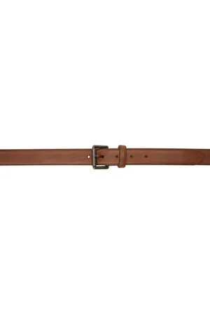 Hed Mayner Brown Pin-Buckle Belt