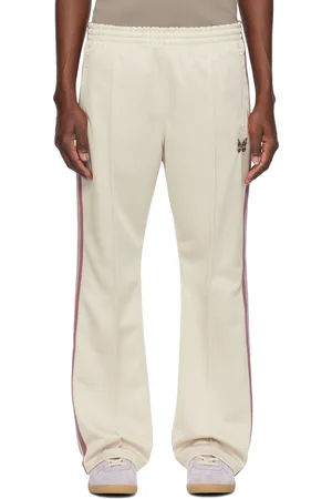 Pins & Needles Off-White Boot-Cut Track Pants